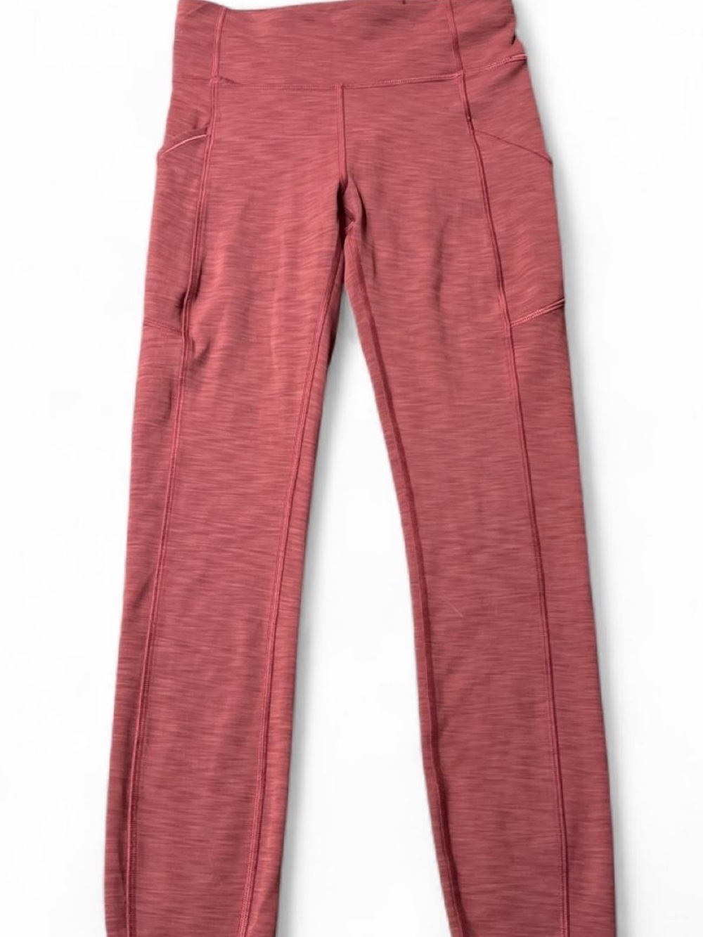Lululemon Invigorate Leggings in heathered mulled wine size 6